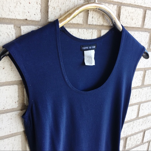 Vintage 90s Esprit Scoop Stretch Tank - Picture 4 of 5